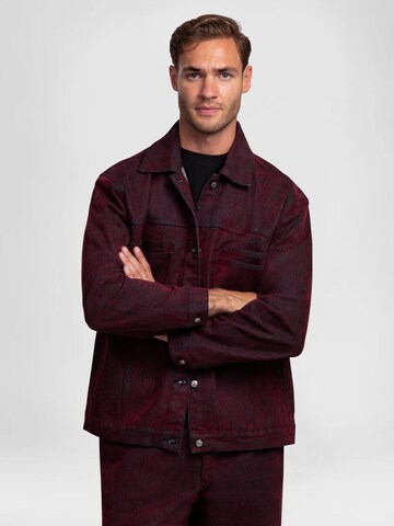 YVZ Denim Between-season jacket 'Mira' in Red