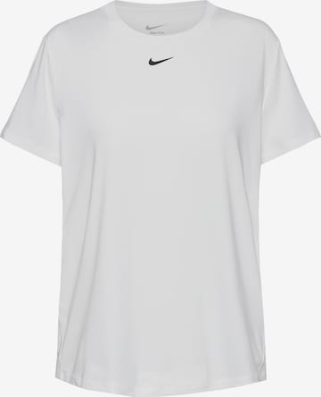NIKE Performance Shirt 'One Classic' in White: front