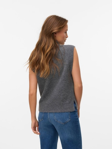 VERO MODA Knitted vest in Grey