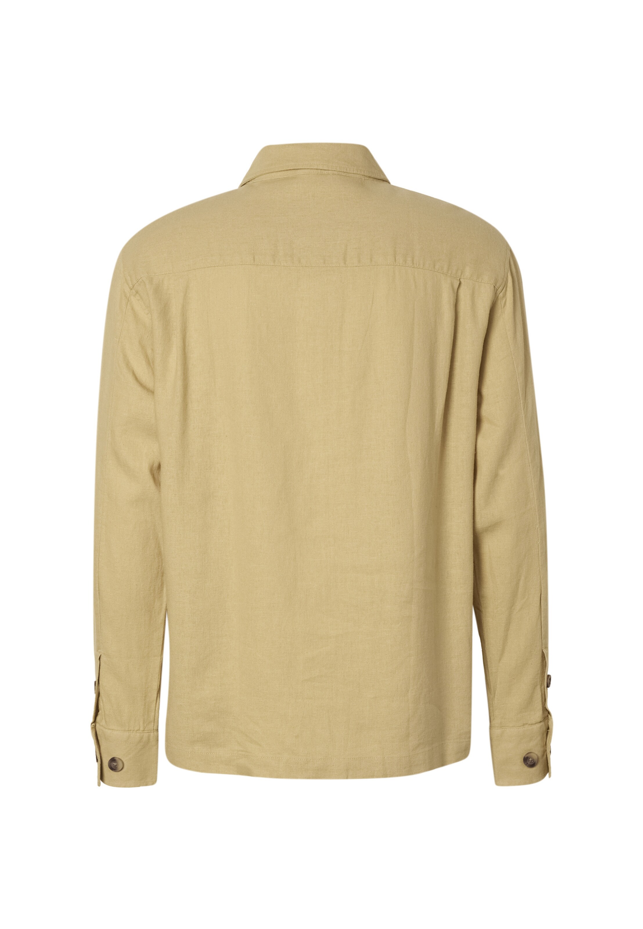 !Solid - Regular Fit Camisa 'SDALLAN' em bege
