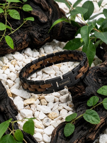 Holzwerk - Pulsera 'TREIBSEE' en plata