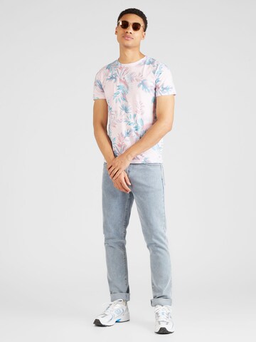 Key Largo T-shirt 'PALERMO' i rosa