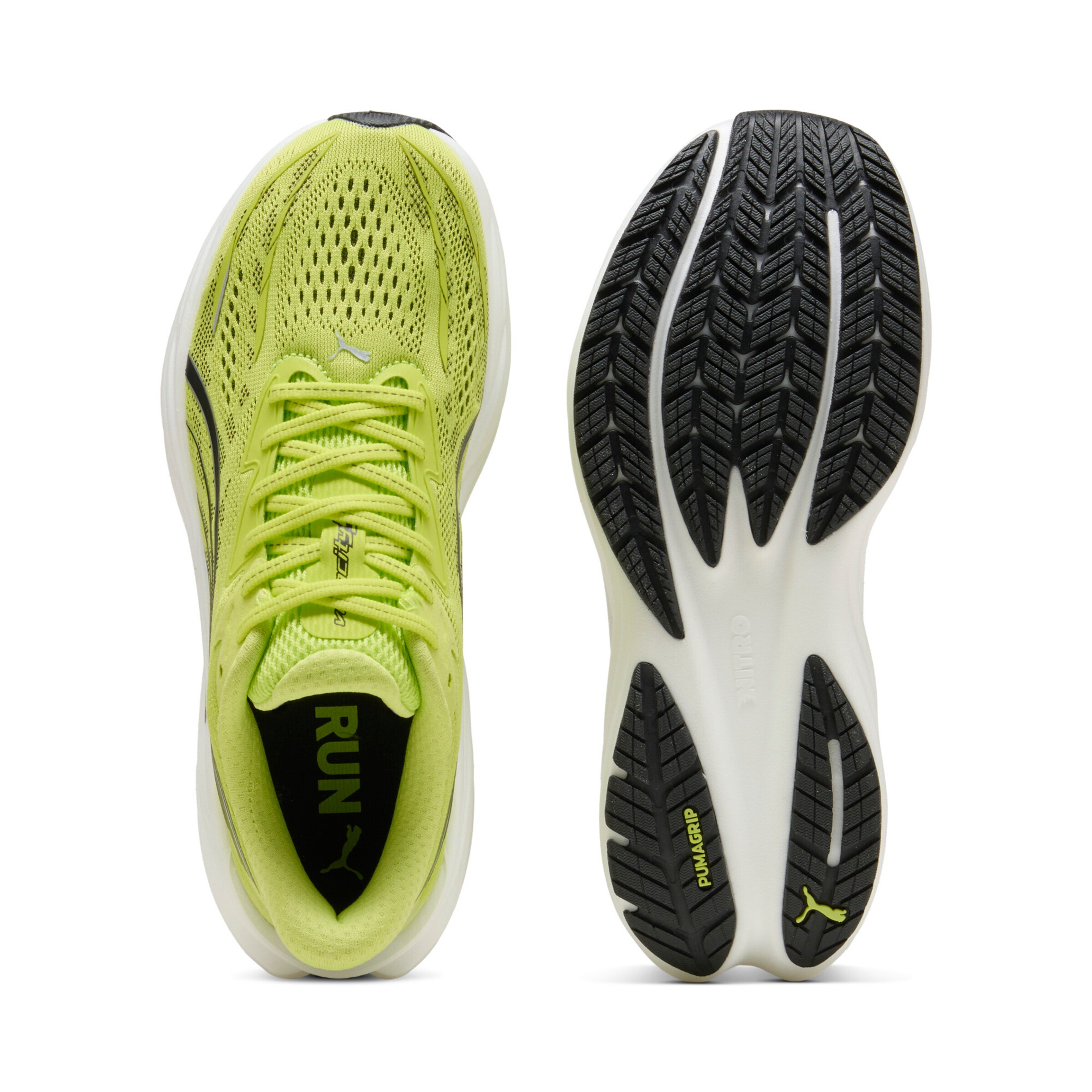 Chaussure de course 'Velocity NITRO 5' PUMA en vert