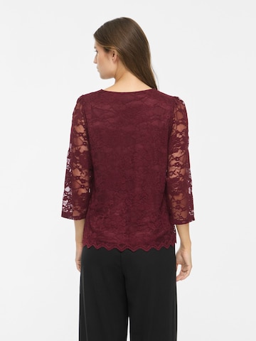 VILA Shirt 'CENZA' in Rood
