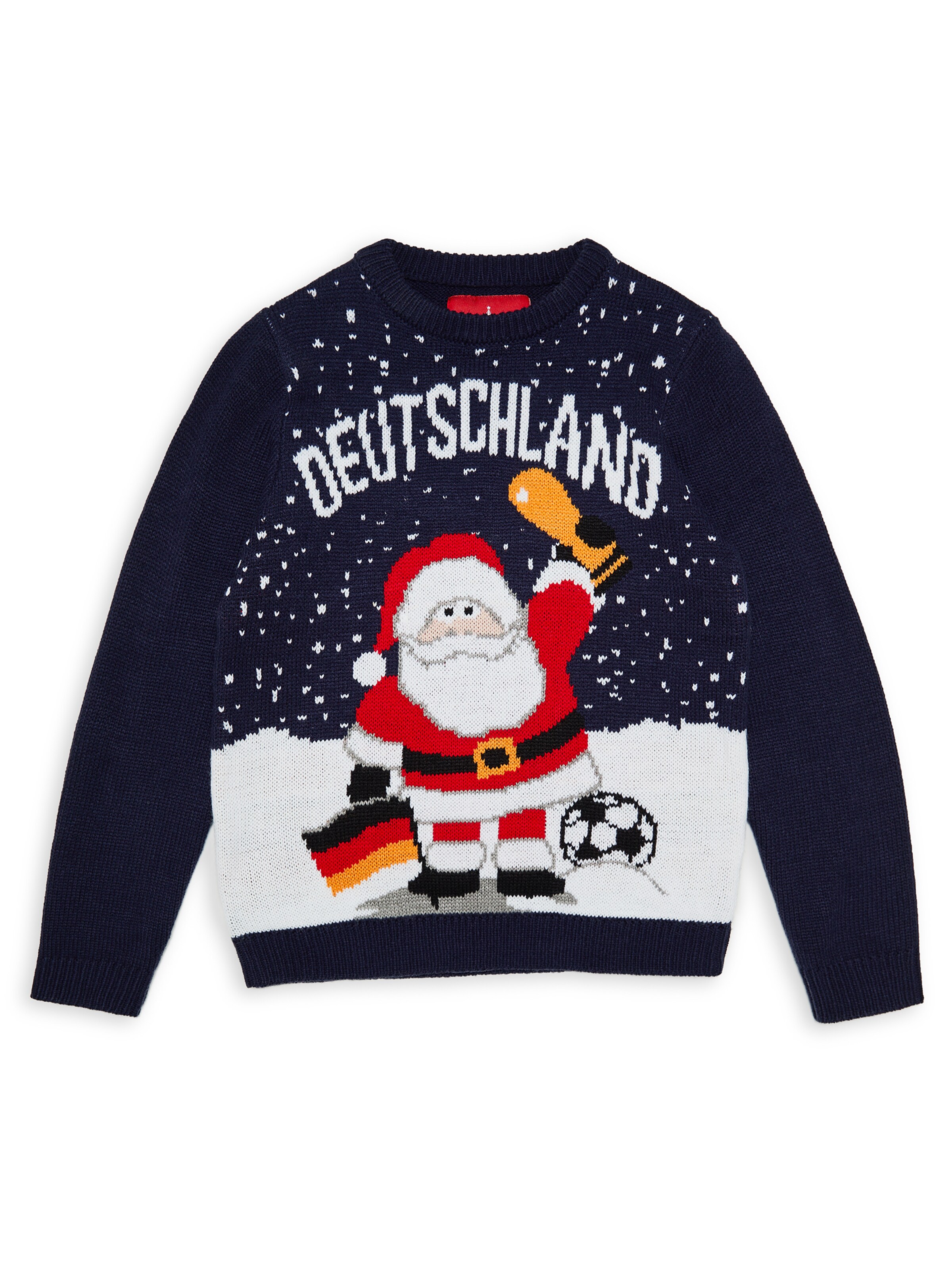 Threadboys Trui 'Germany' in Blauw: voorkant