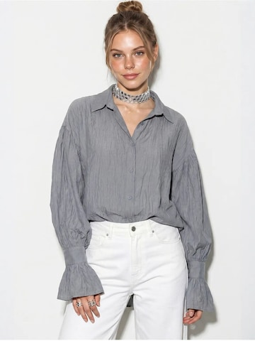 Bianco Lucci Shirt 'Hemden'‌‌ in Grau: Vorderseite