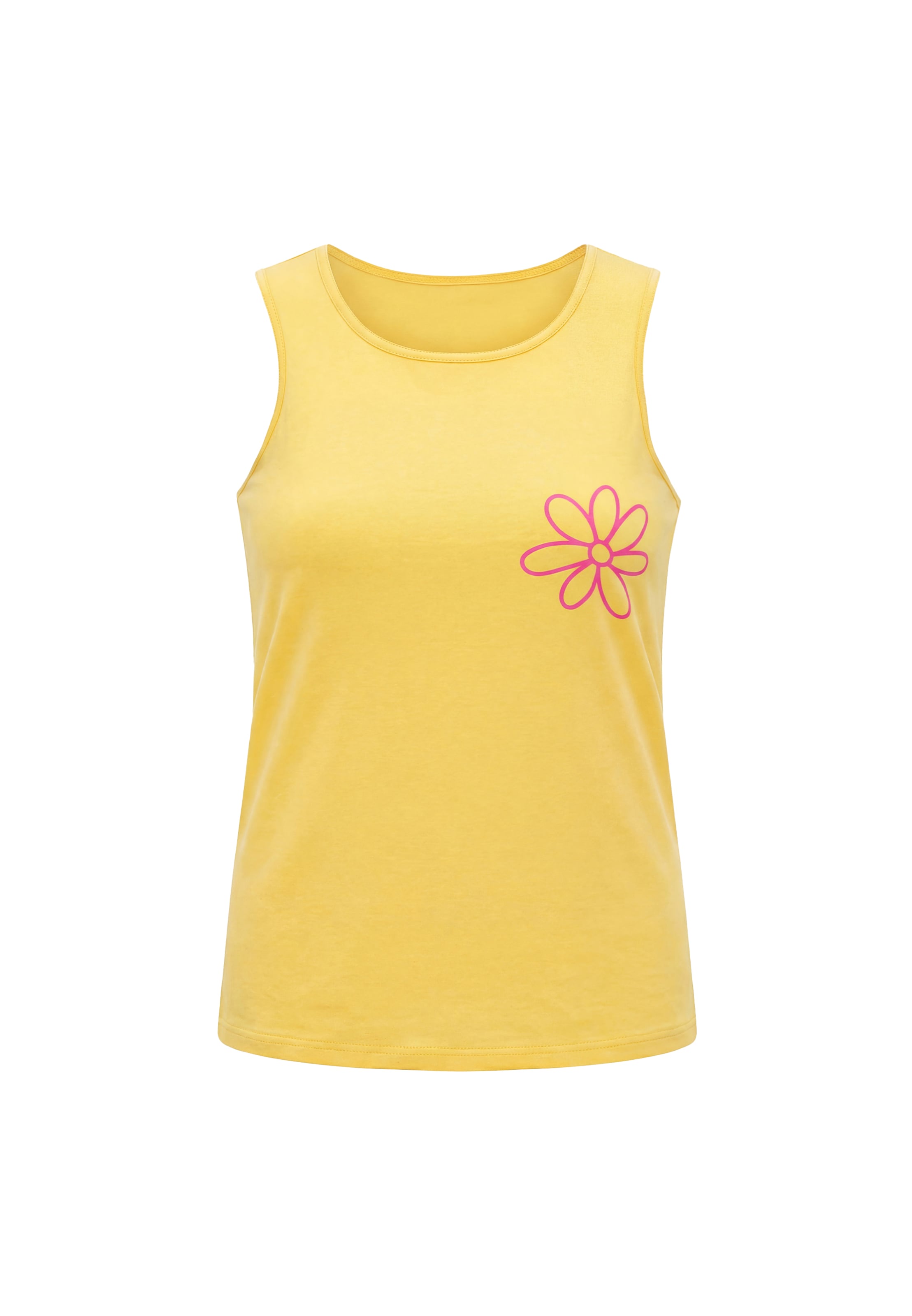 Usha - Top en amarillo: frente