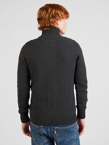 Kronstadt Knit Cardigan 'Benjamin' in Black