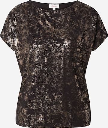 s.Oliver Shirt in Black: front