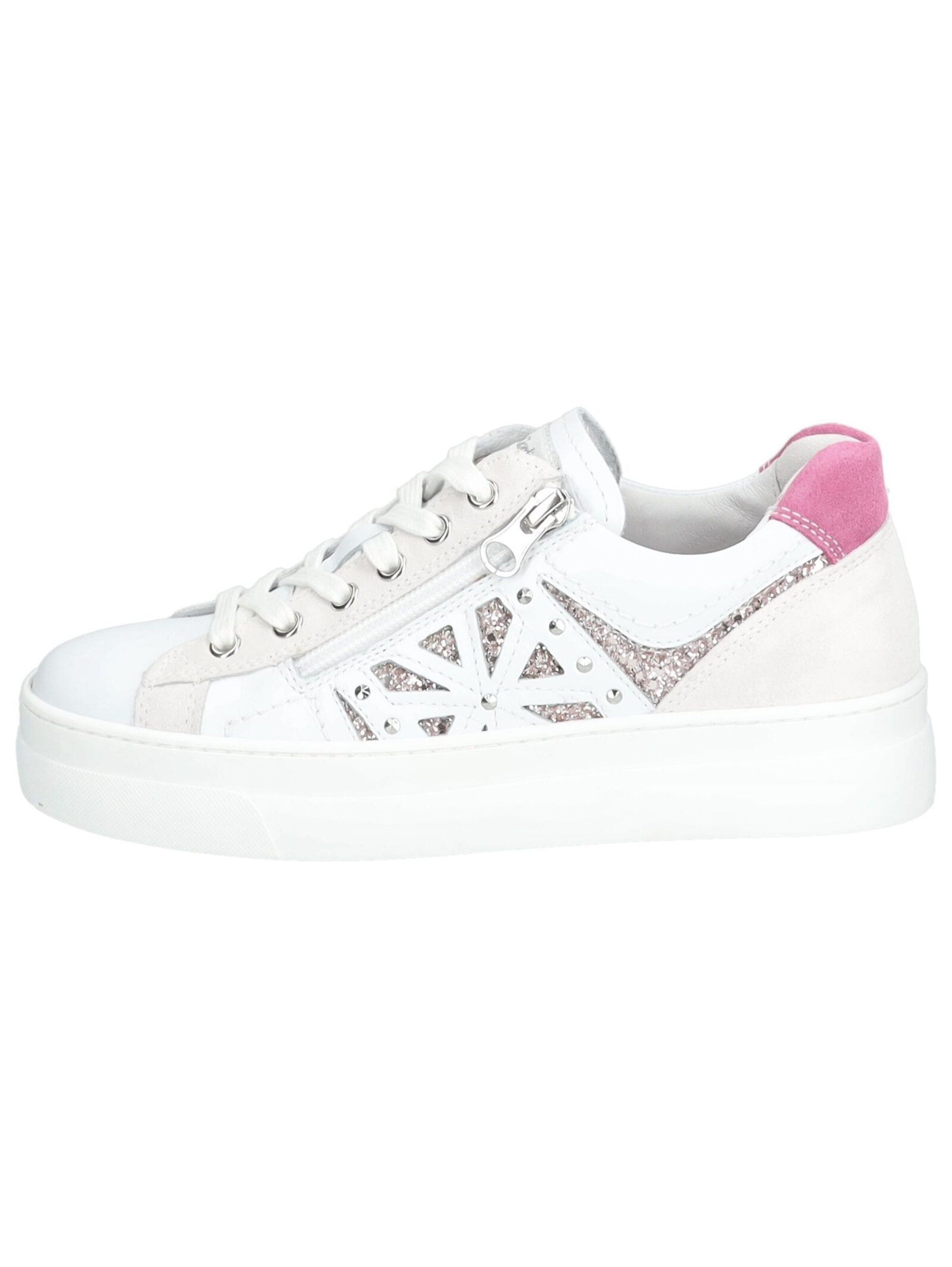 Nero Giardini Platform trainers in White