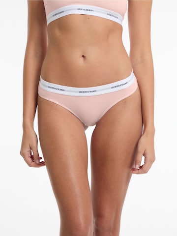 GUESS Thong in Pink: front