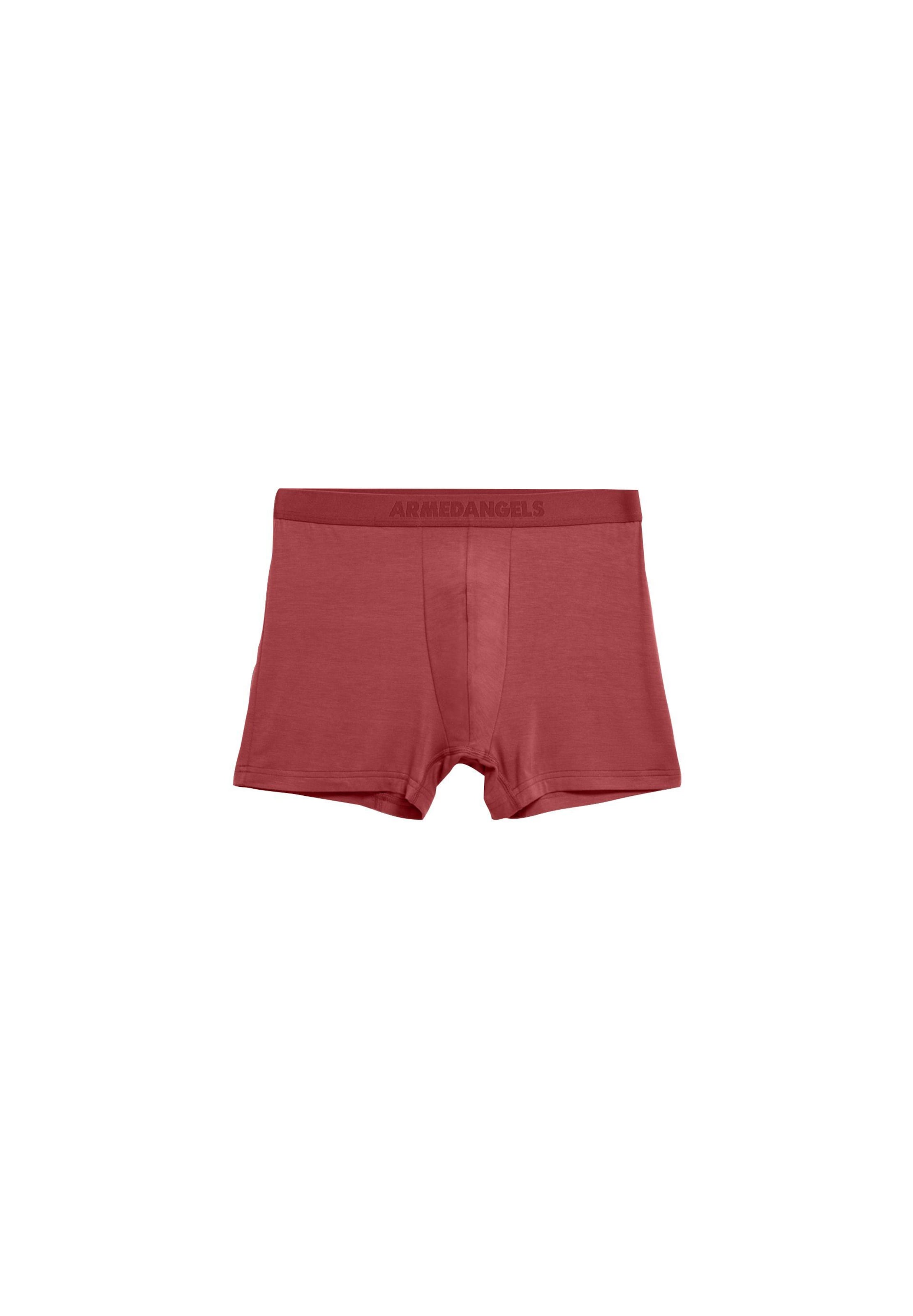 ARMEDANGELS Boxershorts in Rood: voorkant
