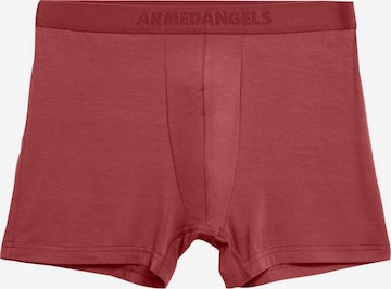 ARMEDANGELS Boxershorts in Rood: voorkant
