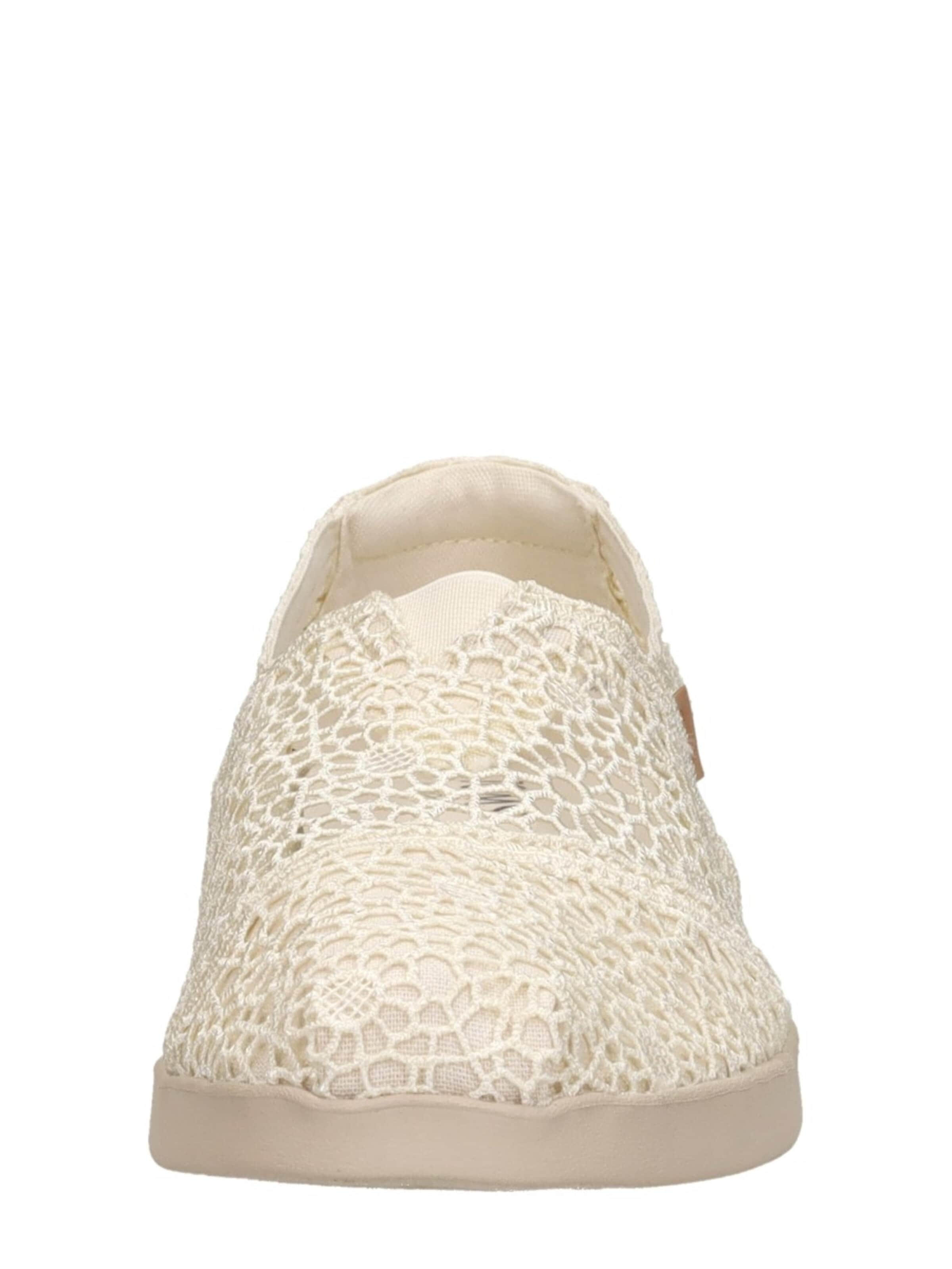 TOMS Classic Flats 'Alpargata Plus' in Beige
