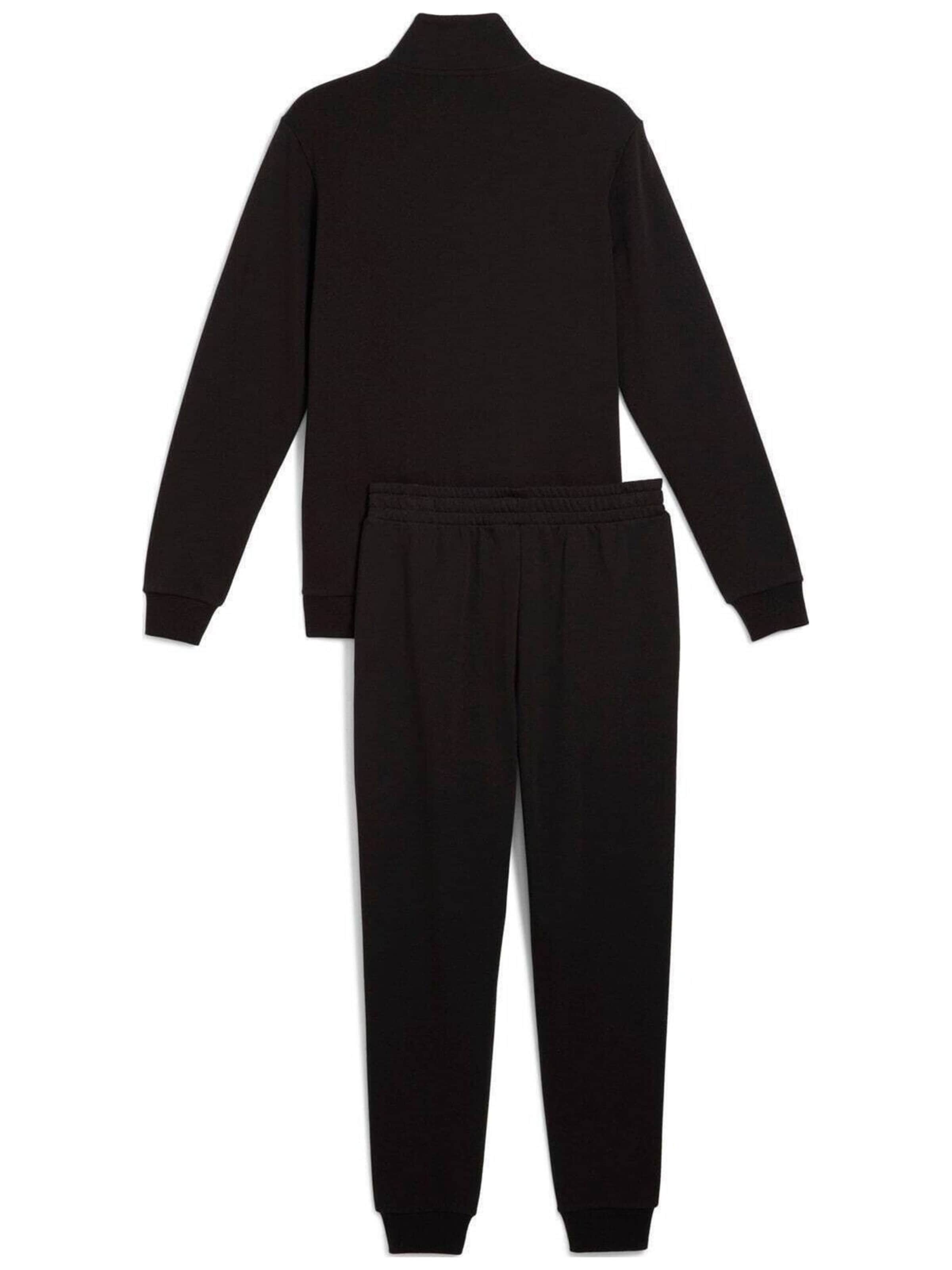 Giacca di felpa 'Puma Ess Sweat Suit Tr' di PUMA in nero