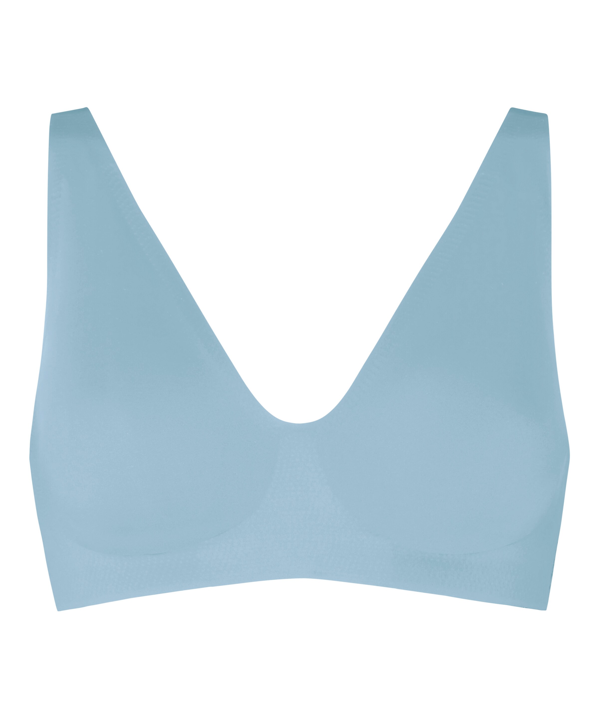 Hunkemöller T-Shirt BH in Blau: Vorderseite