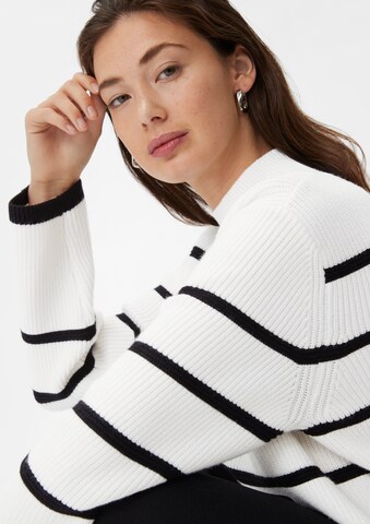 Pull-over comma casual identity en blanc