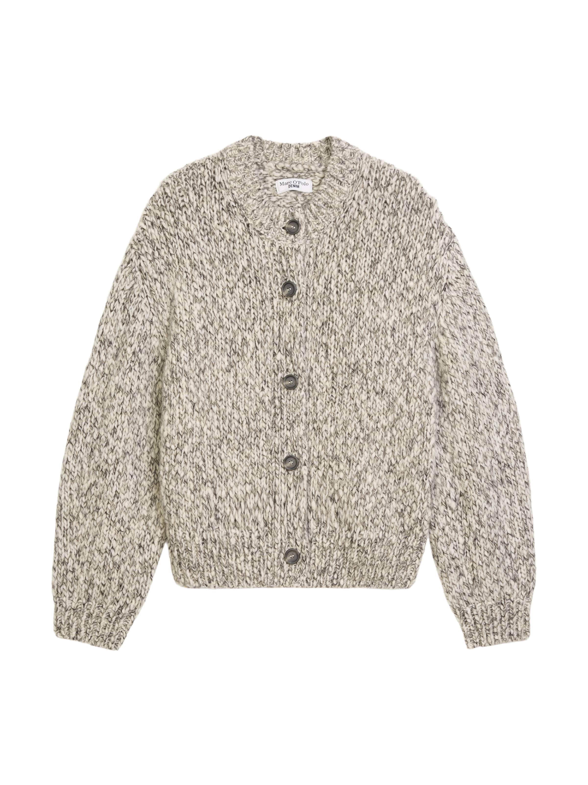 Cardigan Marc O'Polo DENIM en blanc : devant