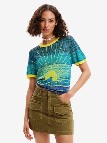 Desigual Shirt in Blauw: voorkant