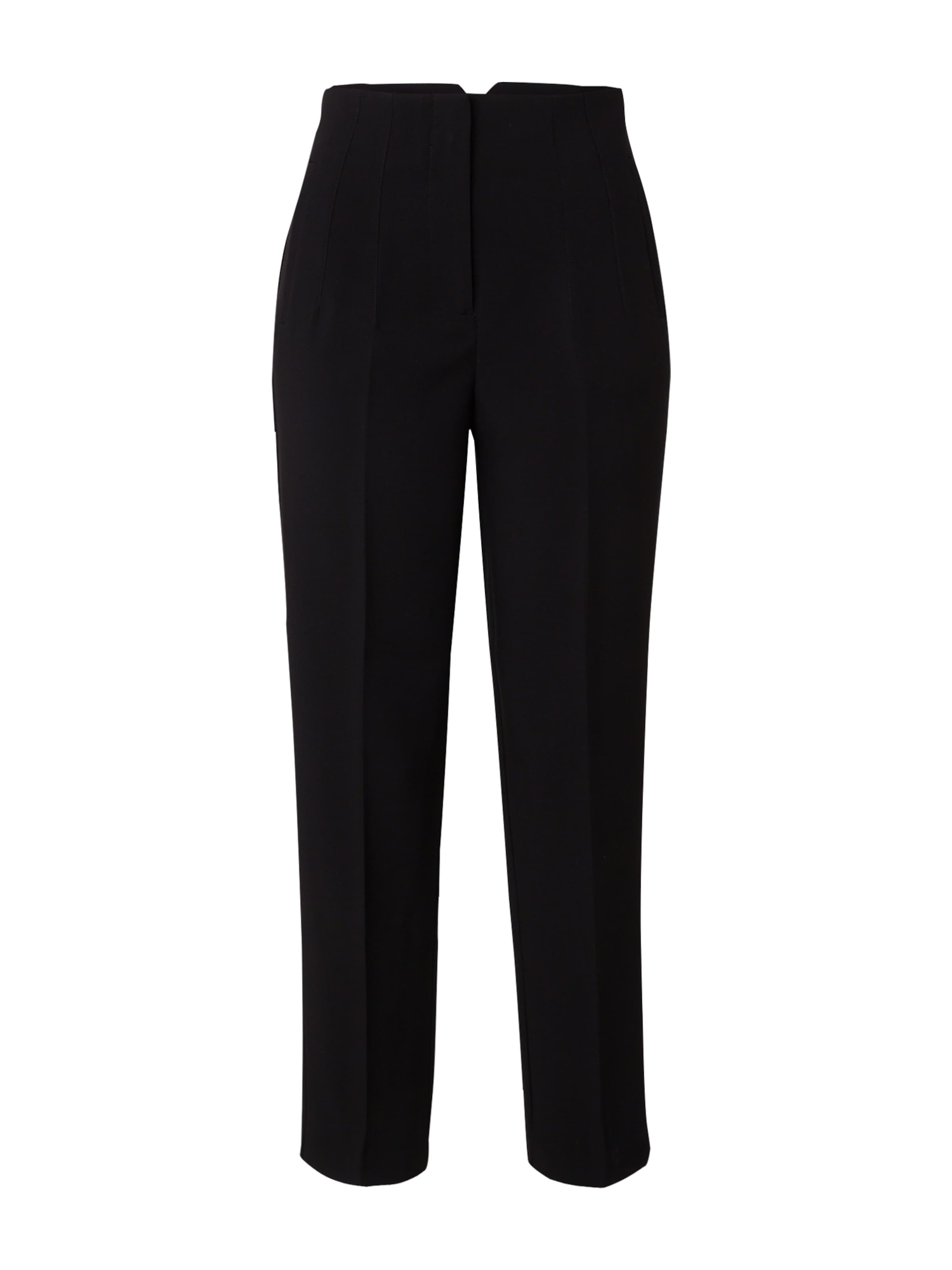 ONLY regular Παντελόνι με τσάκιση 'ONLRaven' σε μαύρο: μπροστά