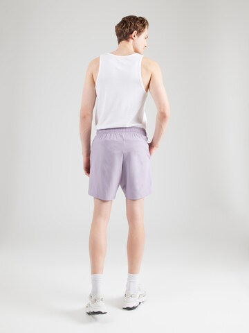 EA7 Emporio Armani regular Sportsbukser i lilla