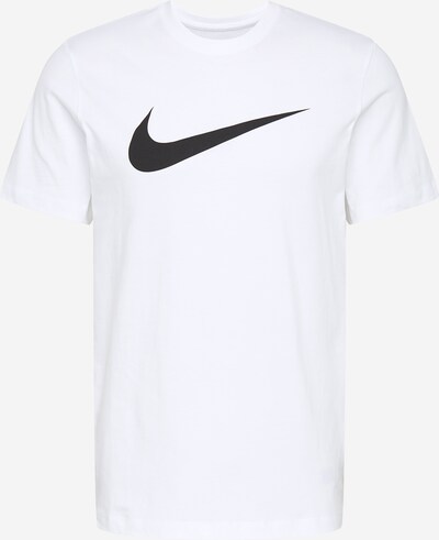 Nike Sportswear Majica | črna / off-bela barva, Prikaz izdelka