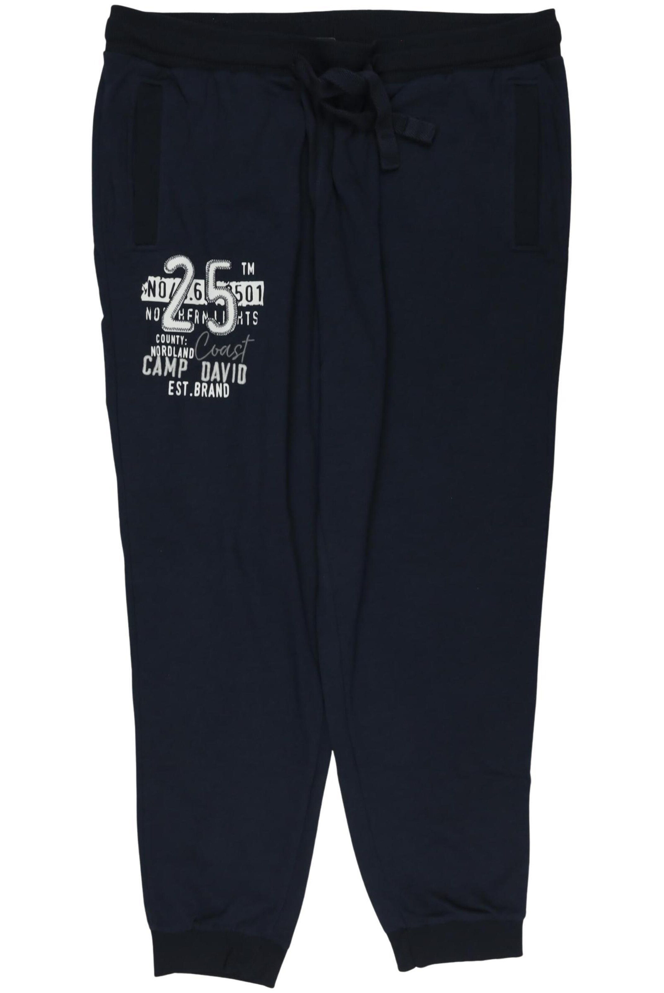 CAMP DAVID Pants in 40 in Blue: front