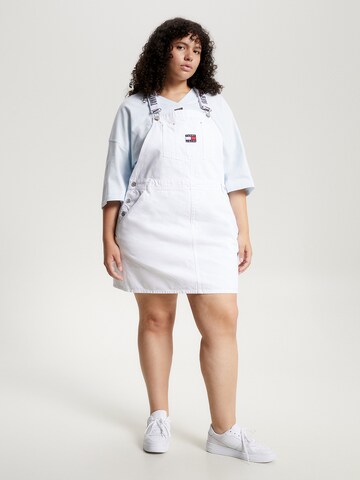 Tommy Jeans Curve Overall Skirt in White