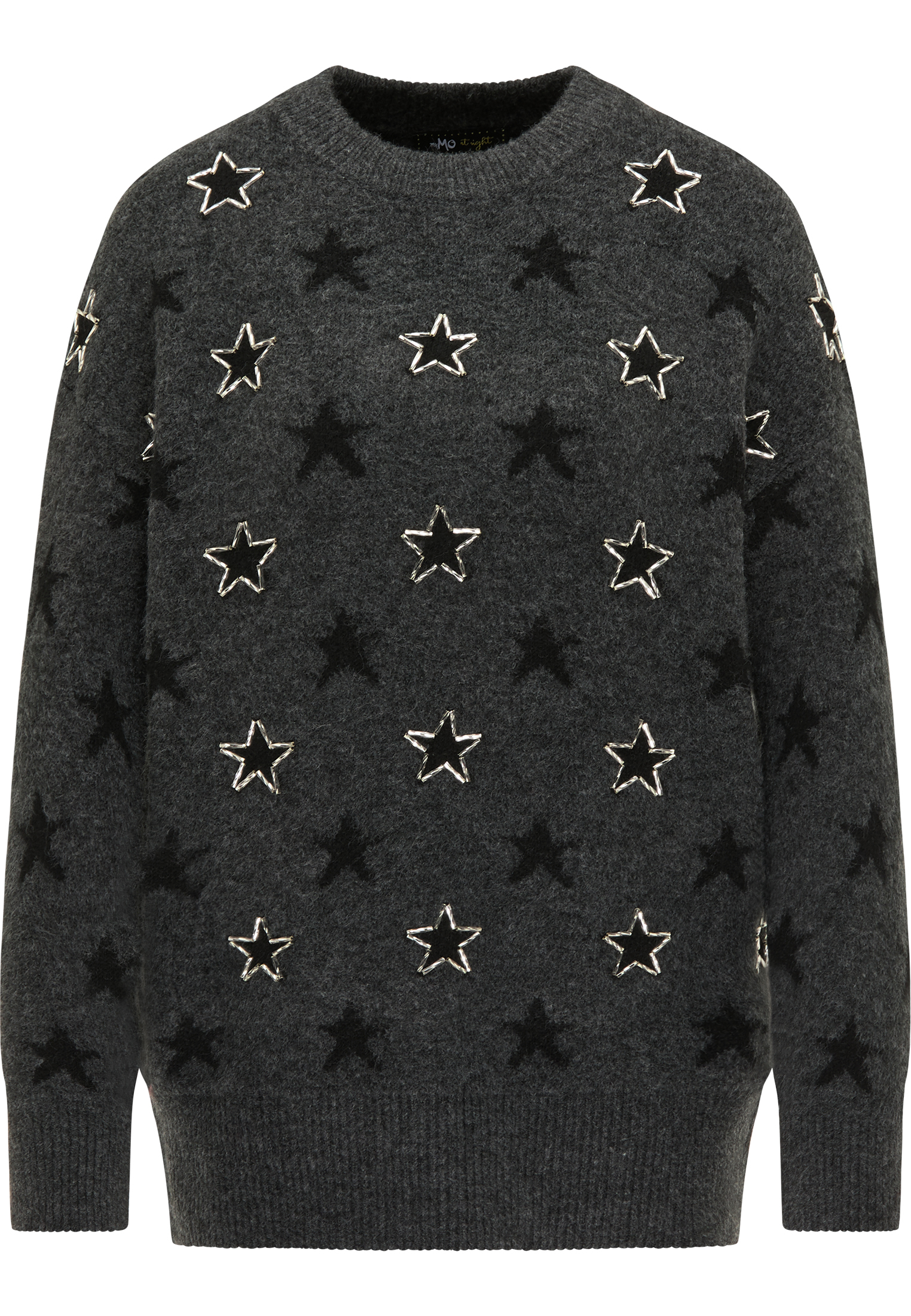 ZslHr Taglie comode myMo at night Pullover in Antracite 
