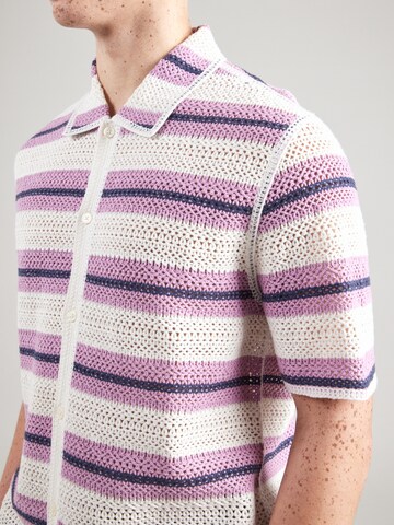 Vestes en maille Abercrombie & Fitch en rose