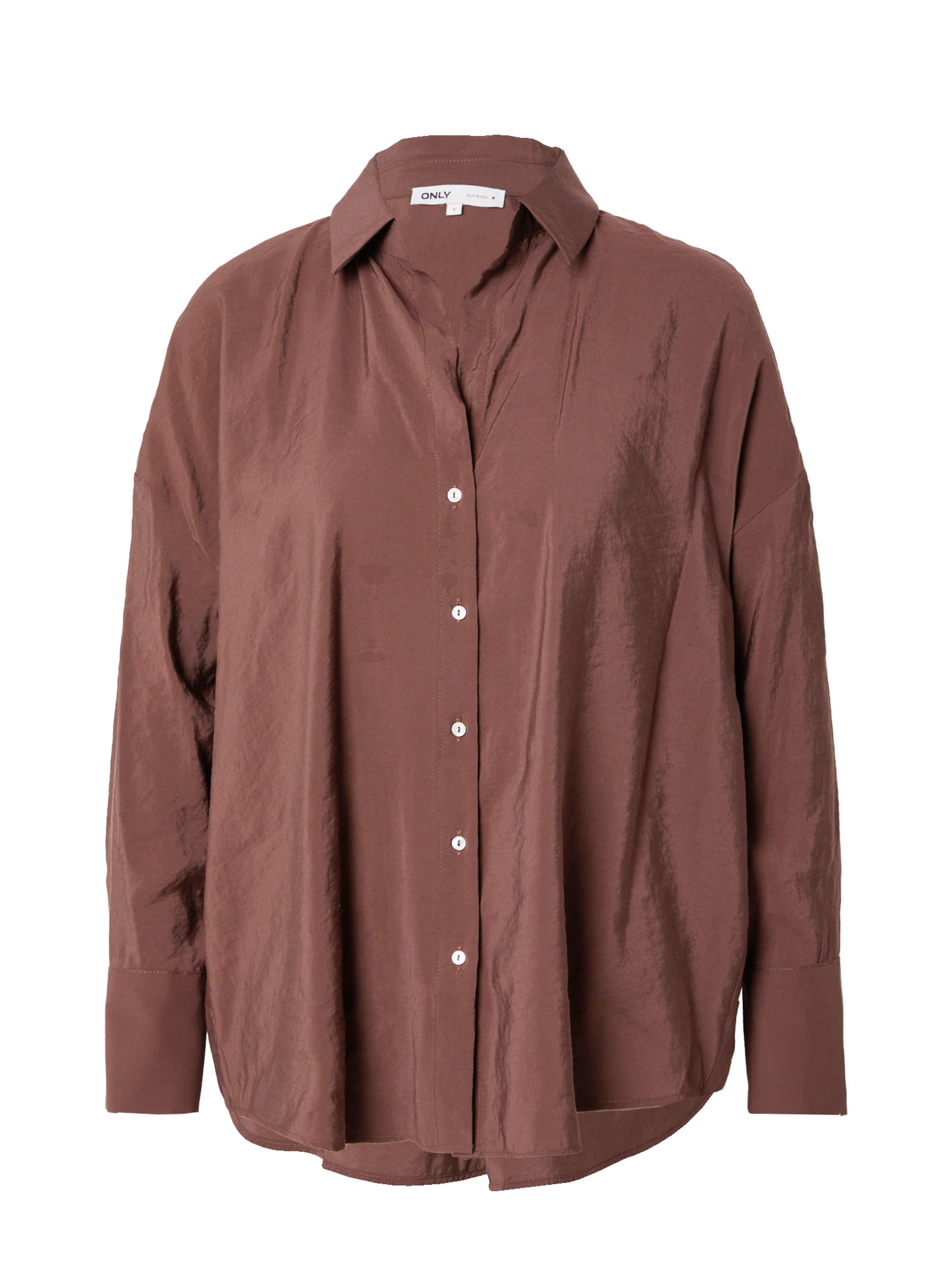 ONLY Μπλούζα 'ONLZazima' σε καφέ: μπροστά