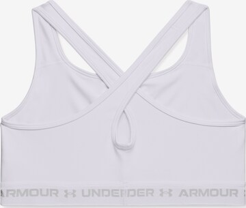 Bustier Soutien-gorge de sport UNDER ARMOUR en blanc