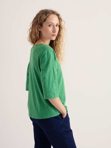 T-shirt 'Tremayne Quay' Seasalt Cornwall en vert