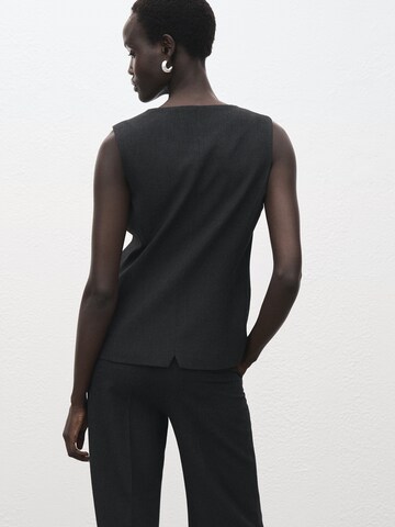 Gilet de costume 'DAISY' MANGO en gris