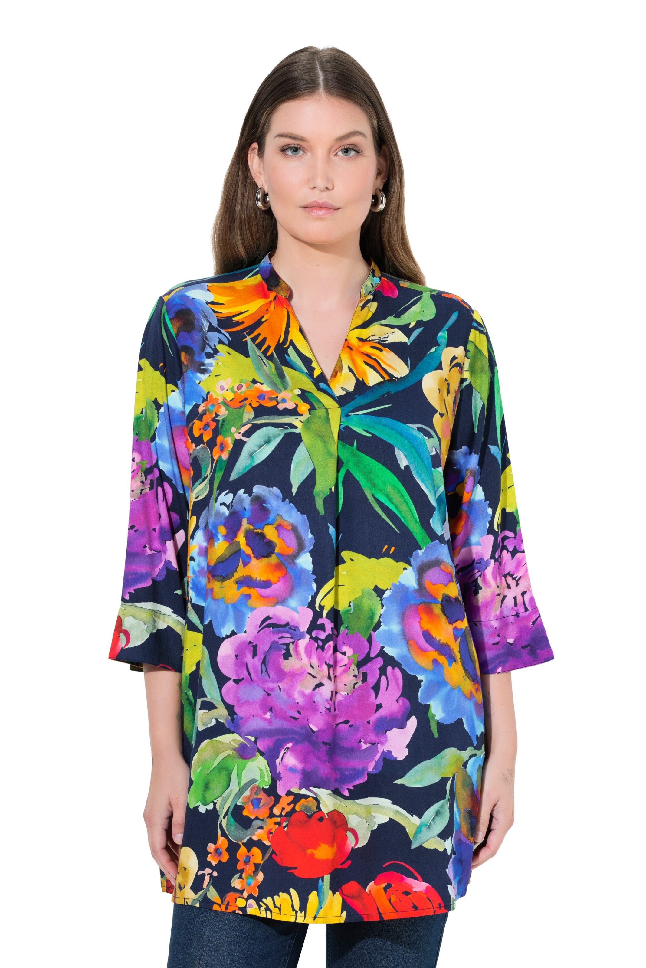 Ulla Popken Tunic in Mixed colours: front