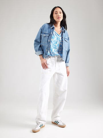 ZABAIONE Blouse 'Pi44aa' in Blue