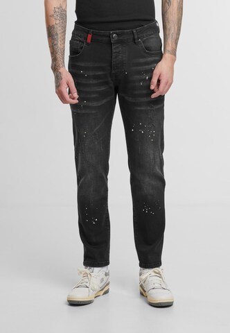 2Y Premium Slimfit Jeans 'Hector' in Zwart