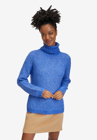 Cartoon Sweater in Blue: front