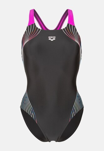 melns ARENA Bezvīļu Peldkostīms 'NUANCE'
