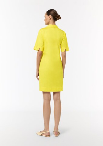 COMMA Dress in Yellow: back