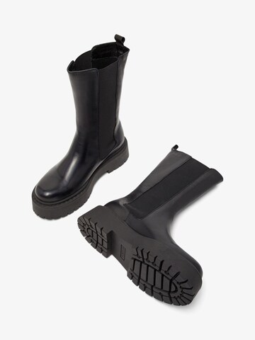 Boots chelsea 'Deb' di Bianco in nero