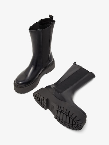 Chelsea Boots 'Deb' Bianco en noir