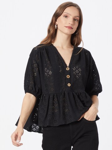 River Island Blouse in Black: front