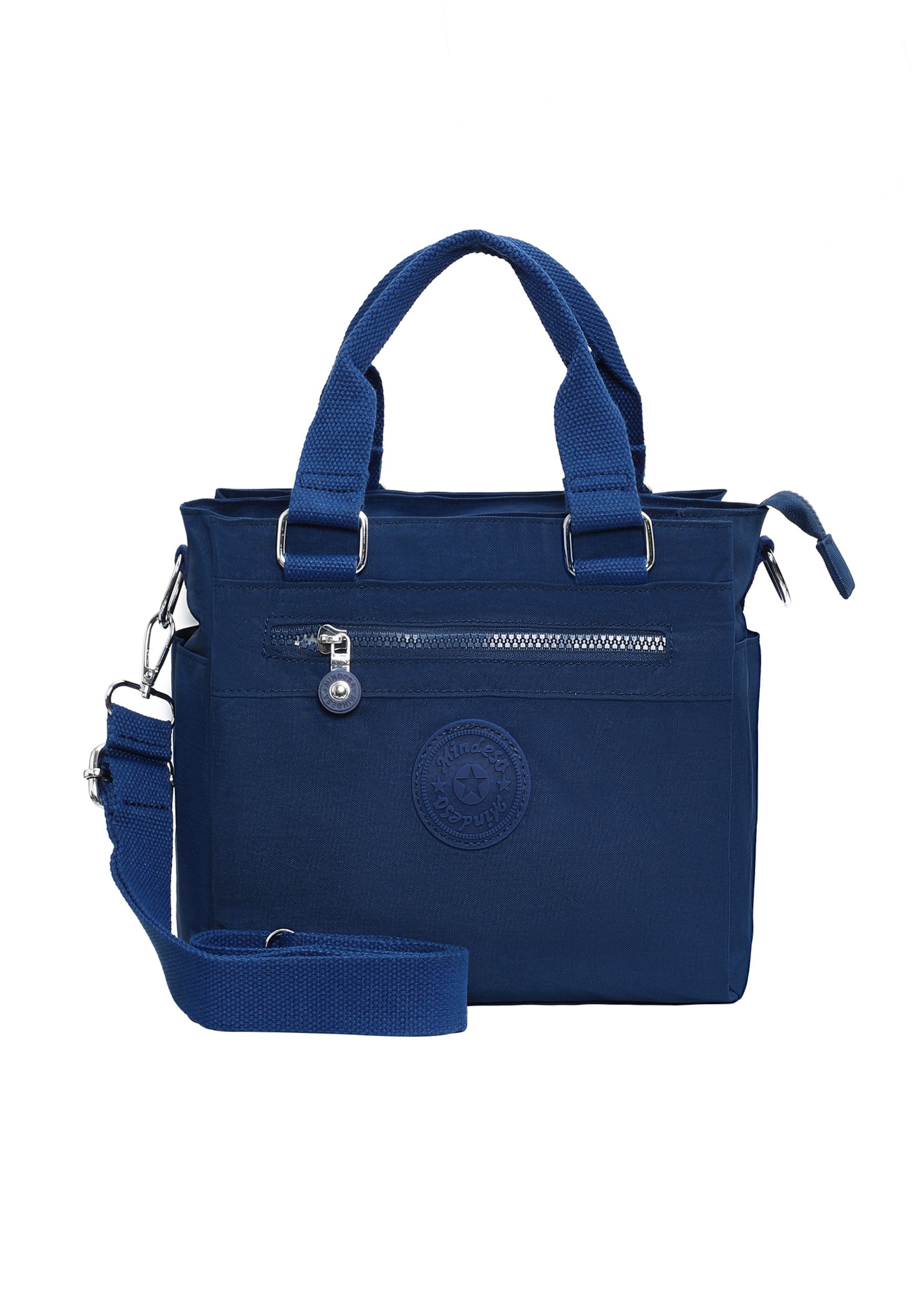 Mindesa Handtas in Blauw: voorkant