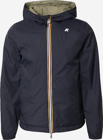 zils K-Way Starpsezonu jaka 'JAKE PLUS.2': no priekšpuses