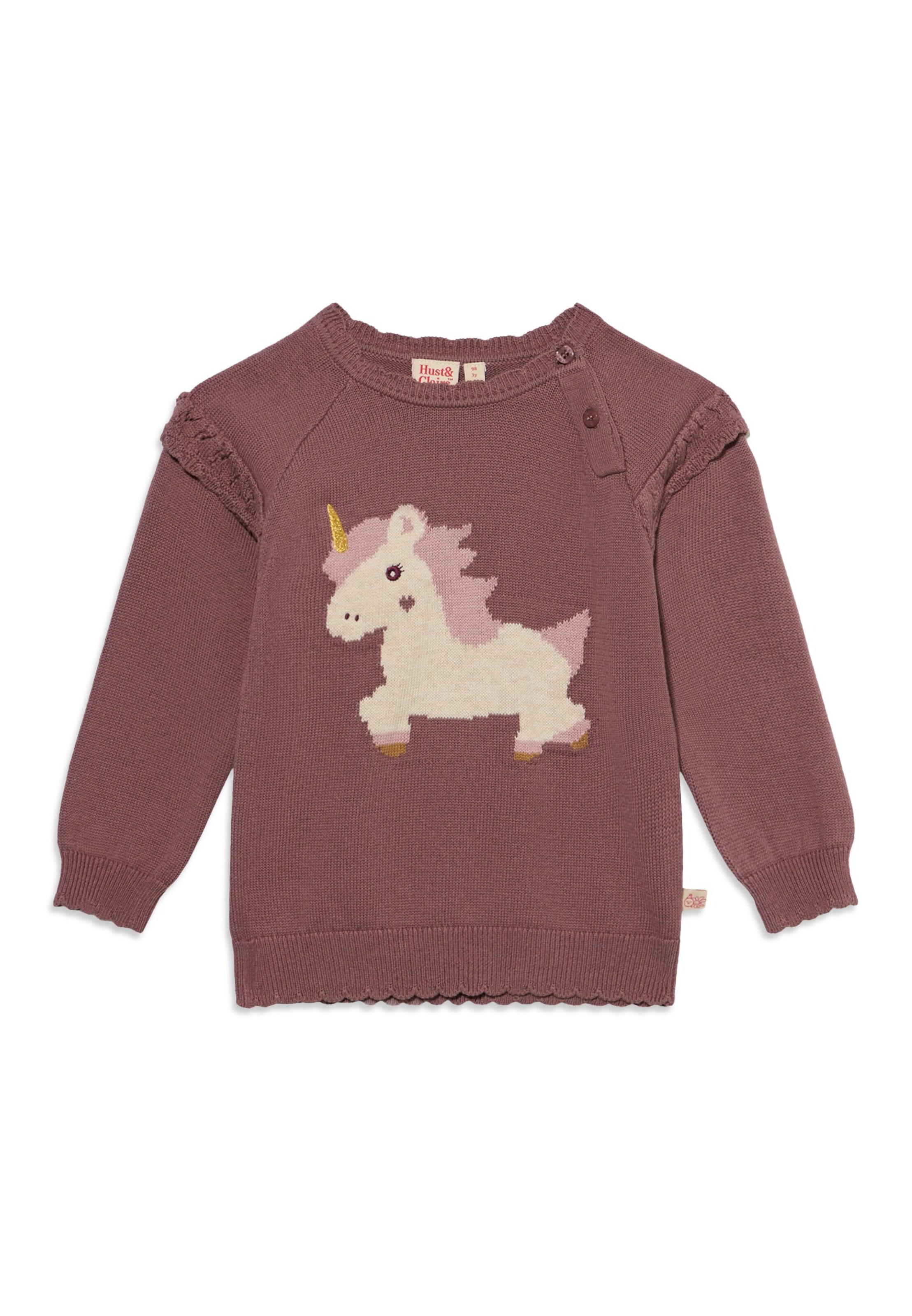 Pull-over 'Pusle Magic' Hust & Claire en violet : devant