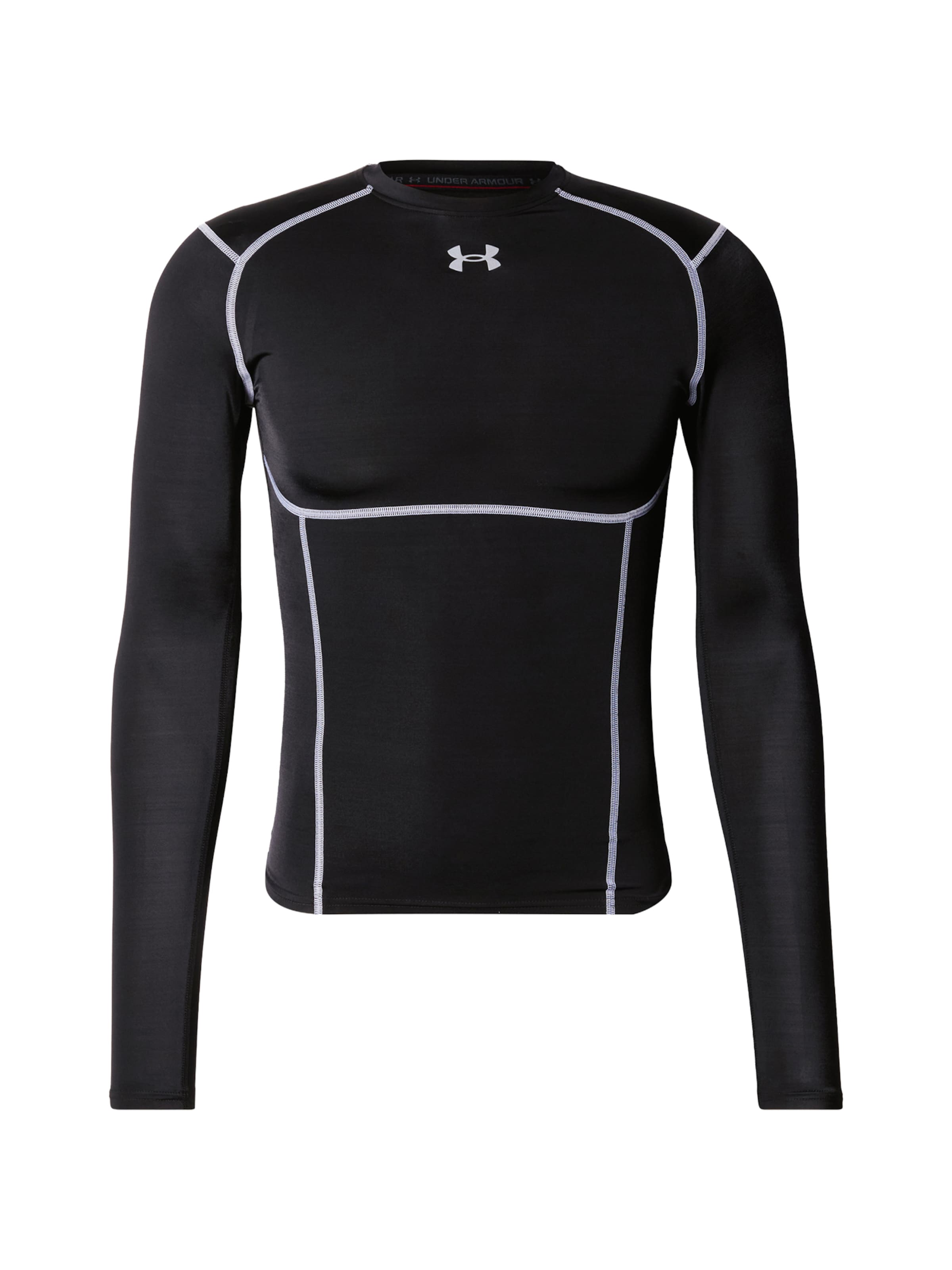UNDER ARMOUR Funktionsshirt 'HG Elite' in Schwarz: Vorderseite