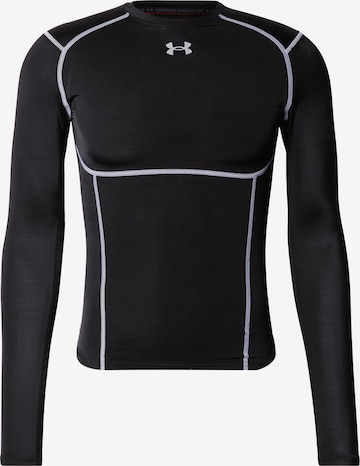 UNDER ARMOUR Funktionsshirt 'HG Elite' in Schwarz: Vorderseite