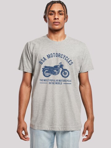 T-Shirt F4NT4STIC en gris : devant