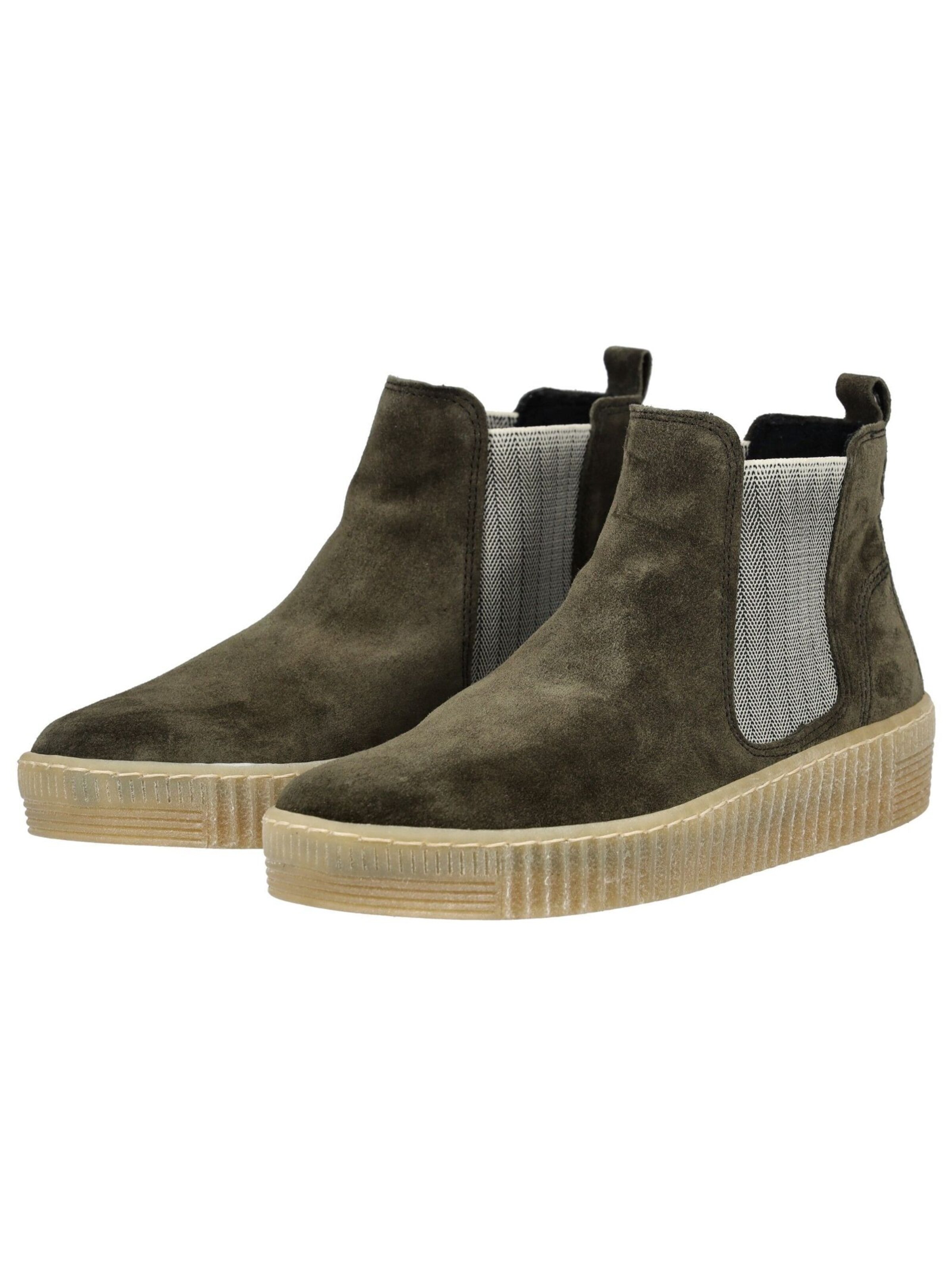 GABOR Chelsea Boots in Green